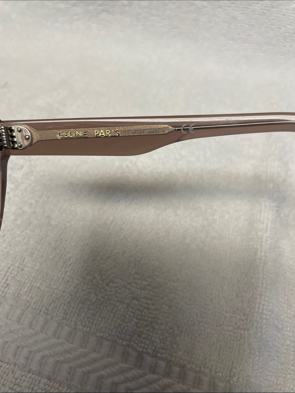Celine Taupe pinkish Oversized Sunglasses - Women's Fashion Shades - Picture 6 of 8